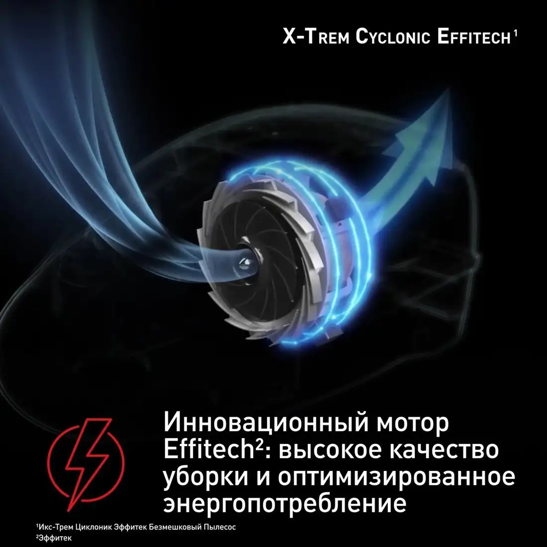 Пылесос Tefal X-Trem Cyclonic Effitech TW7C89EA - фото товара