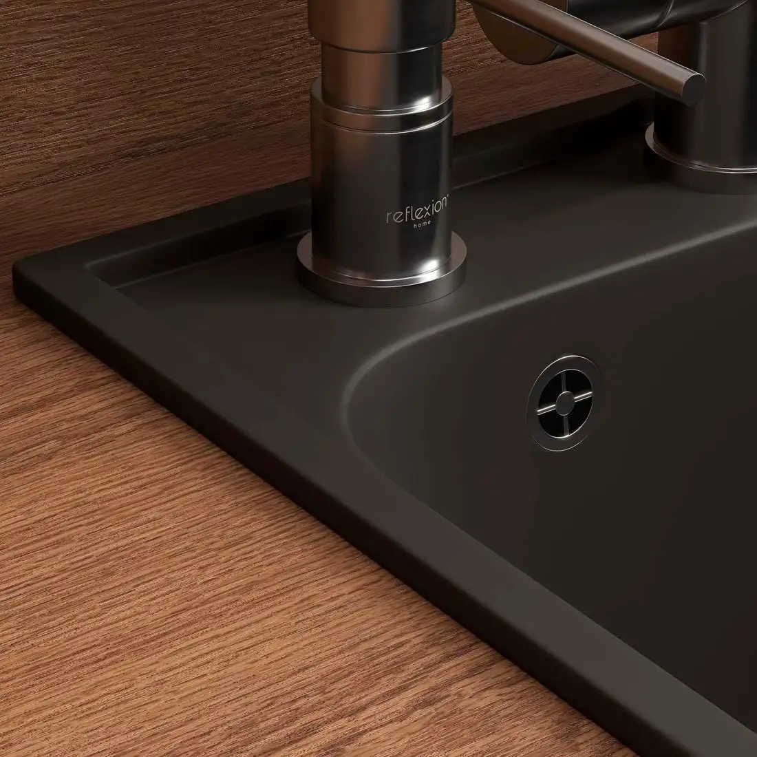 Кухонная мойка Reflexion Quadra RF0243BL - фото товара