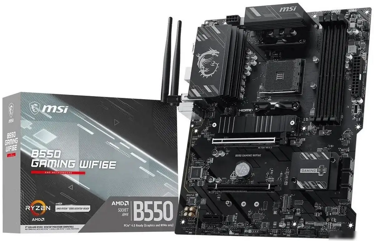 Материнская плата MSI B550 Gaming WiFi6E – фото товара