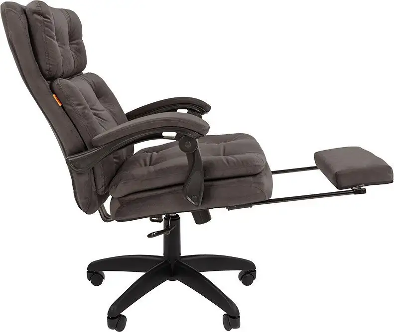 Офисное кресло CHAIRMAN Home 442 (ткань, Т-55 серый) – фото товара