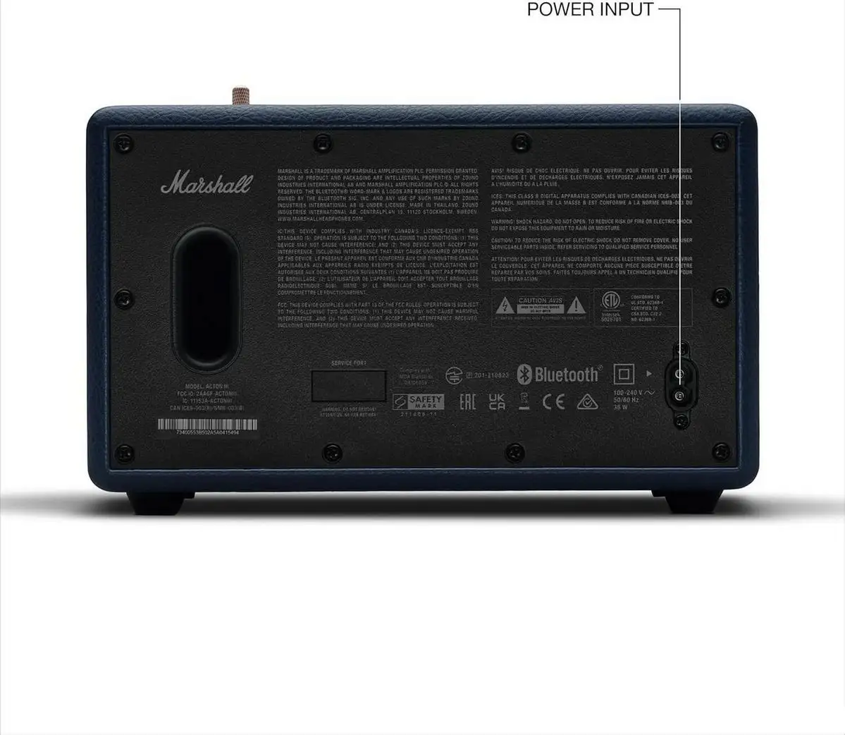 Беспроводная колонка Marshall Acton III (синий) – фото товара