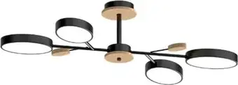 Люстра средней высоты LED4U L3219-830 BK – изображение в каталоге