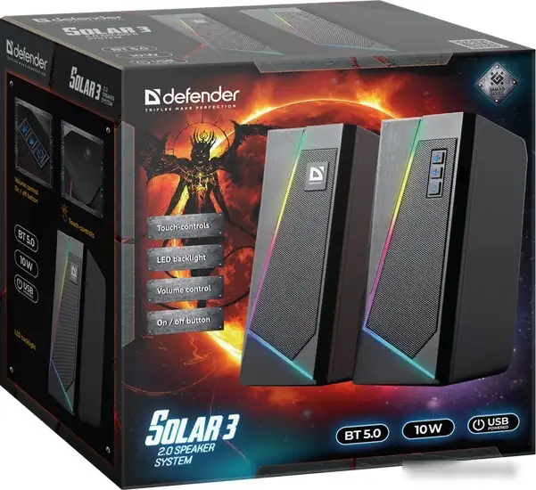 Акустика Defender Solar 3 – фото товара