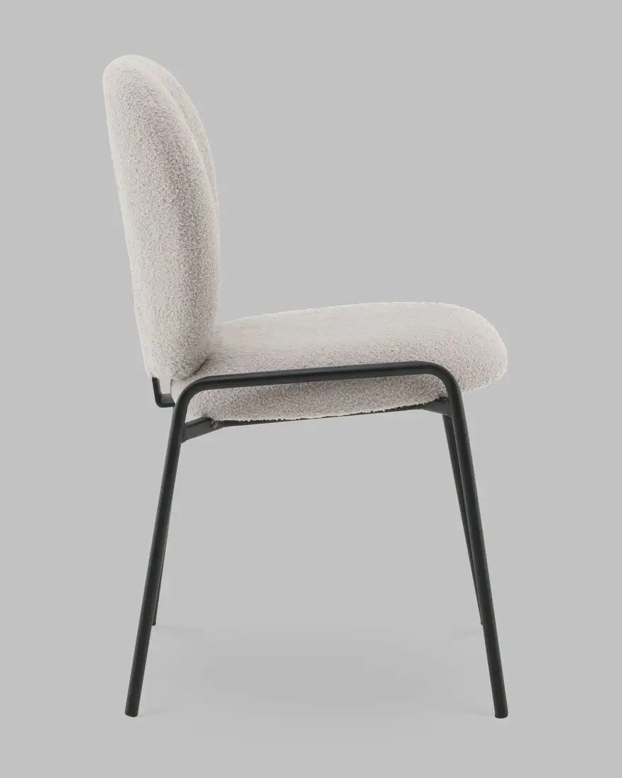 Стул Stool Group Моллек AV 438-Fl81-9005 (букле светло-серый) – фото товара