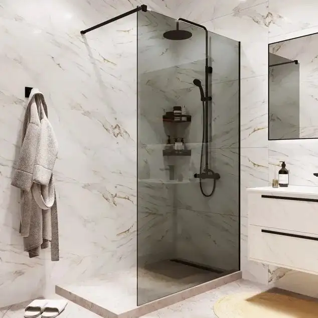 Душевая стенка Benetto BEN-602 BLT 110x200 - фото товара