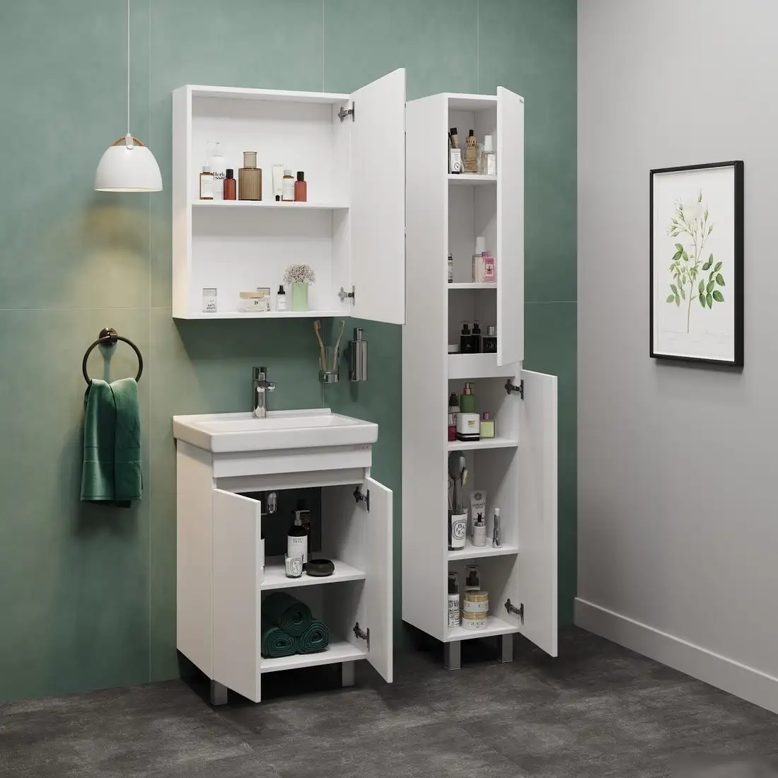 Onika Тумба под умывальник Милтон Квадро 55 (105562) – фото товара