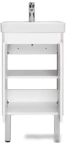 Акватон Тумба под умывальник Сканди Doors 45 1A278701SDB20 (белый/дуб верона) – фото товара