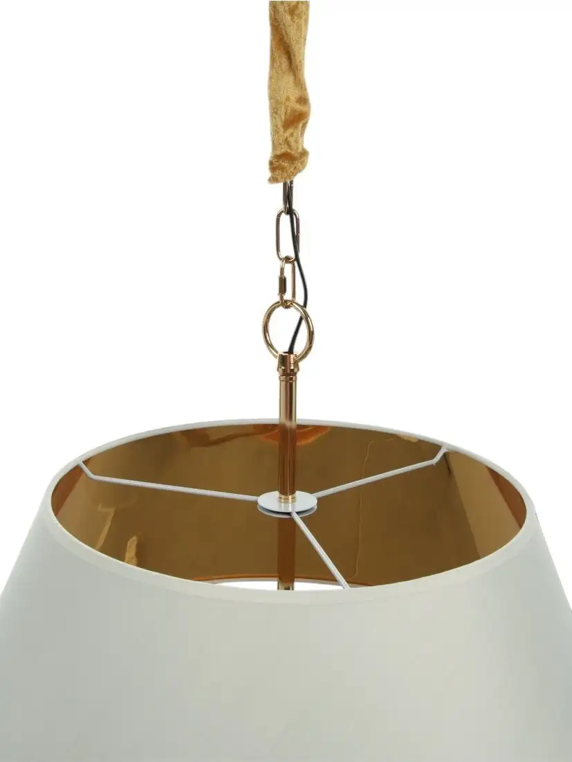 Подвесная люстра BayerLux Ребекка 10777125 (белый/золото) – фото товара