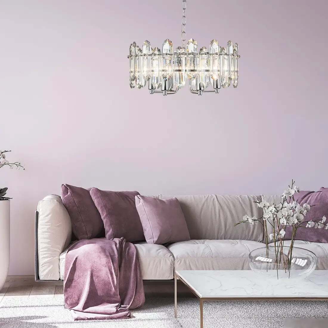 Подвесная люстра Escada Tiara 2111/6S (Chrome) – фото товара