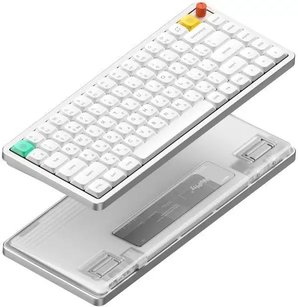Клавиатура NuPhy Air75 V3 Nova White (Red Nano) – фото товара