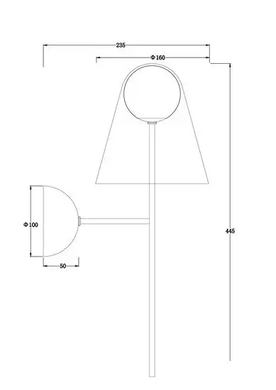 Бра Freya Doublety FR5382WL-01BS – фото товара