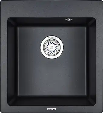 Кухонная мойка Granula GR-4651 (шварц) - изображение в каталоге