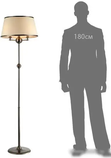 Торшер Arte Lamp Alice A3579PN-3AB