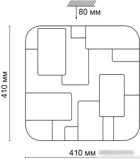 Люстра-тарелка Sonex Nores 2085/DL – фото товара
