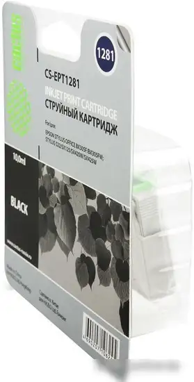 Картридж CACTUS CS-EPT1281 (аналог Epson C13T12814012) – фото товара