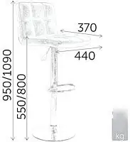 Стул AksHome Logos (белый)