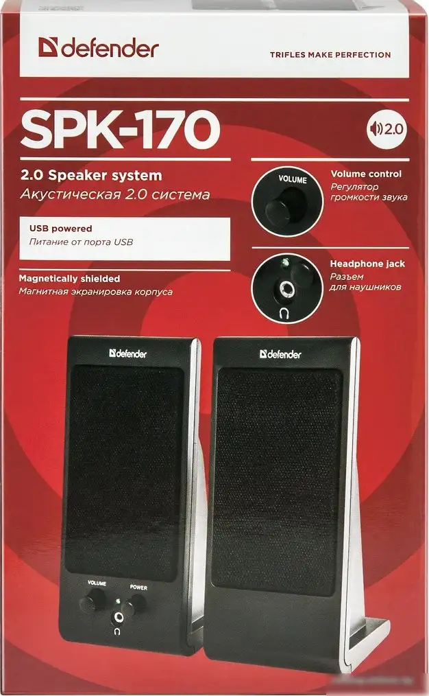 Акустика Defender SPK-170 (черный) – фото товара