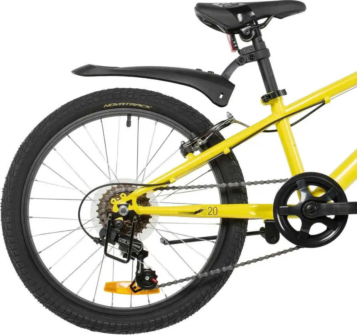 Детский велосипед Novatrack Pointer 20 20SH6V.POINTER.YL6 (желтый) – фото товара
