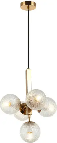 Люстра средней высоты Stilfort Felis 2098/00/05P – изображение в каталоге