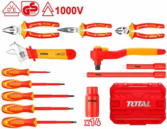 Универсальный набор инструментов Total THKITH2601 (26 предметов)