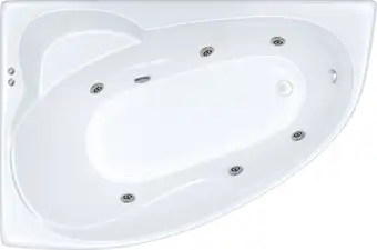 Ванна Triton Николь 160x100 R Базовая Flat (с гидромассажем) - изображение в каталоге