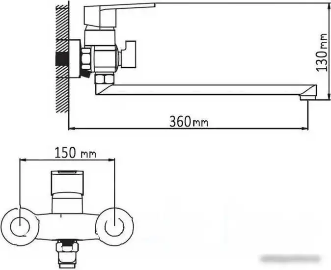 Смеситель Wisent WP2230 - фото товара