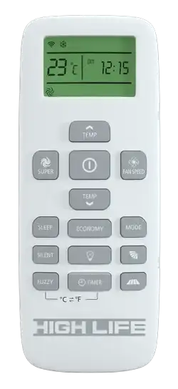 Кондиционер инверторный HIGH LIFE COMFORT CLASS DC Inverter ACHL-24CC-I-CHDV02S - фото товара