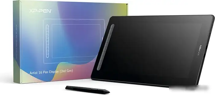 Графический монитор XP-Pen Artist 16 (2-е поколение, синий) – фото товара