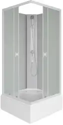 Душевая кабина Niagara Promo P80/26Q/MT/BK 80x80x195