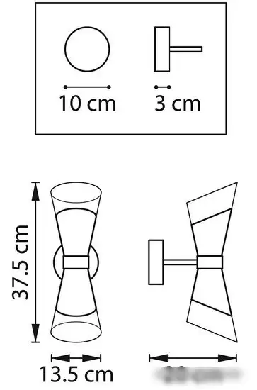 Бра Lightstar Strato 817624 – фото товара