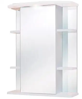 Мебель для ванных комнат Onika Шкаф с зеркалом Глория 55.01 R 205505 – изображение в каталоге