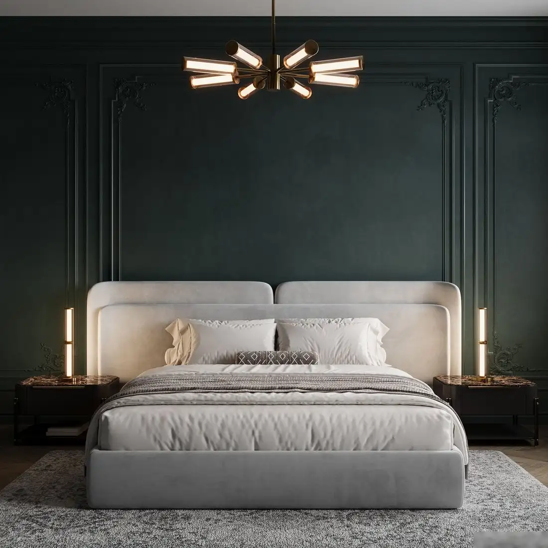 Подвесная люстра Евросвет 50386 LED (латунь) – фото товара