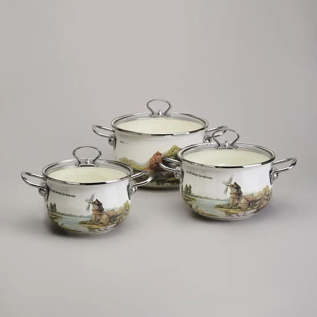 Набор кастрюль Agness 943-106 – фото товара