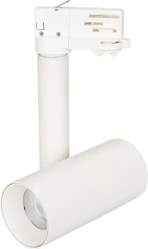 Трековый светильник Arlight SP-POLO-TRACK-PIPE-R65-8W Day4000 WH-WH 40deg 027486 – изображение в каталоге