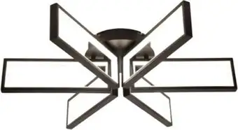 Припотолочная люстра Estares Maldi 165W 6S-APP-850x200-BLACK/WHITE-220-IP20 – изображение в каталоге