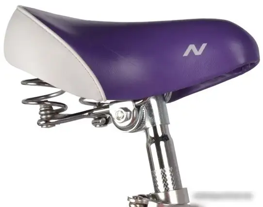 Детский велосипед Novatrack Butterfly 6.V 20 2022 20SH6V.BUTTERFLY.VL22 (белый/фиолетовый) – фото товара