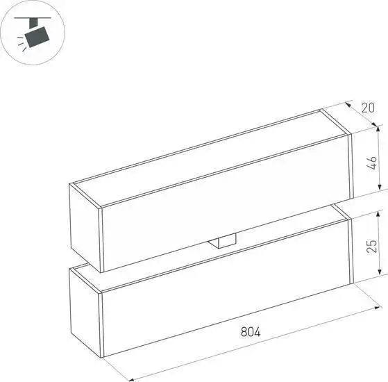 Линейный светильник Arlight Mag-25 034240 – фото товара
