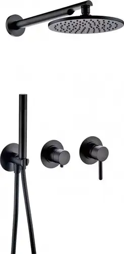 Душевая система Grocenberg GB5090 (черный матовый) - изображение в каталоге