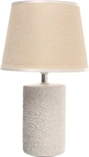 Настольная лампа Risalux Волны 10683281 (серый/бежевый) – изображение в каталоге