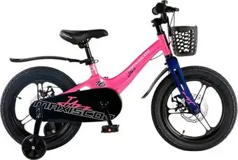 Детский велосипед Maxiscoo Jazz Pro 16 2025 MSC-J1642P (розовый сапфир, разобранный) – изображение в каталоге