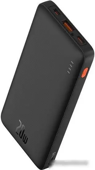 Внешний аккумулятор Baseus Airpow Fast Charge Power Bank 20W 10000mAh (черный) – фото товара