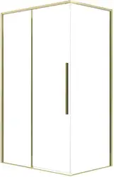 Душевой уголок Grossman Galaxy 140x70x195 120.K33.01.1470.32.00 (золото сатин/стекло прозрачное)