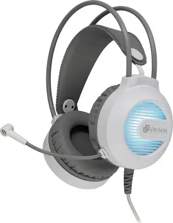 Наушники Oklick HS-L300G (белый) – изображение в каталоге