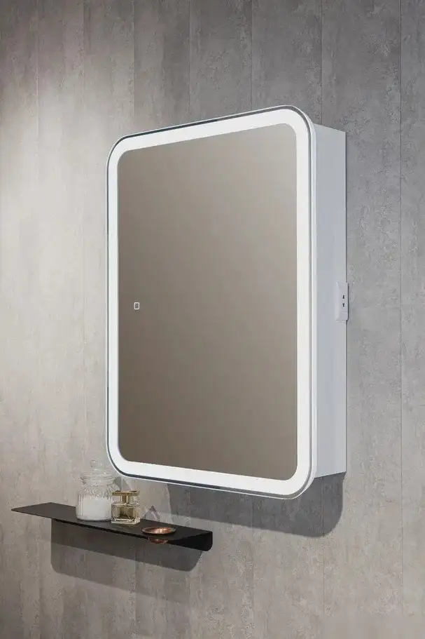 Silver Mirrors Шкаф с зеркалом Фиджи Flip 70 LED-00002977 – фото товара