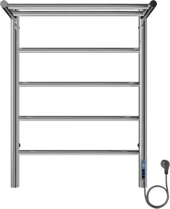 Полотенцесушитель El-term Лион с полкой П5 500x700 - изображение в каталоге