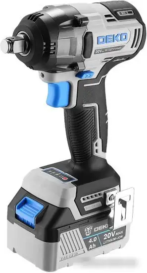 Гайковерт Deko DKIS20 063-4034 (с 1-им АКБ 4.0 Ач) – фото товара