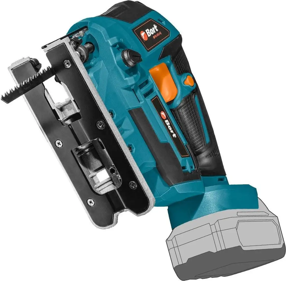 Электролобзик Bort BPS-21Li-Q (без АКБ) – фото товара