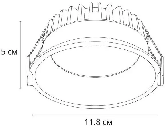 Точечный светильник Arte Lamp Frame A7994PL-1WH – фото товара