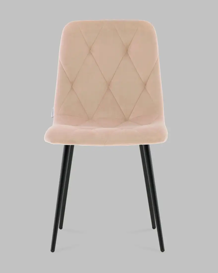 Стул Stool Group Одди Diamond AV 443-Cl-KP3-9005 (велюр бежевый) – фото товара