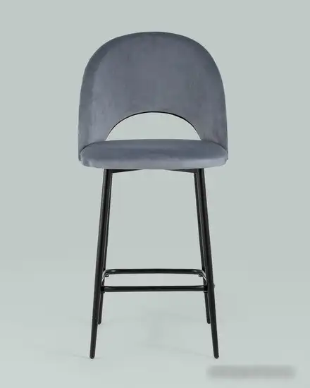 Стул Stool Group Меган AV 415-H14-08(PP) (велюр серый) – фото товара